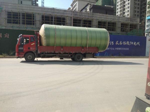 忻州西昌阳光城玻璃钢化粪池安装